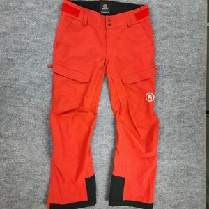 Backcountry Snow Pants Womens XL Red Last Chair Stretch Shell Ski Snowboard